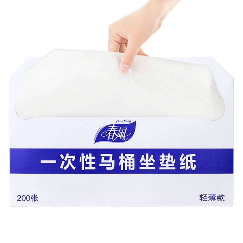 Весенний ветер растворимая вода одноразовый туалетный коврик гостиничный коммерческий Туалет 1/2 раза одноразовая Туалетная Подушка Бумага
