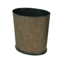 南方包黑色红色皮革PU桶酒店客房桶家用垃圾桶圆形椭圆锥形房间桶