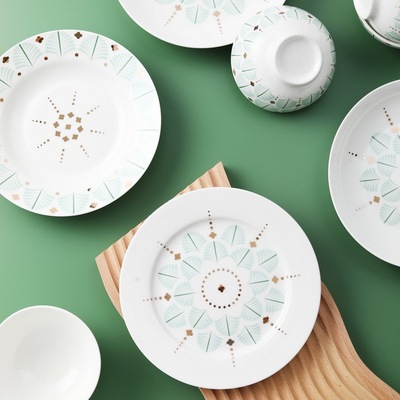 小清新ins餐具餐盤創意陶瓷盤子菜盤牛排盤西餐盤早餐盤甜品擺盤