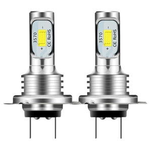80W Avtomobil LED Fənər H7 Motosiklet İşığı CSP3570 Duman İşığı