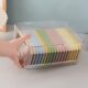 Mobile Phone Shell Storage Box Dustproof Desktop Drawer for Sorting Sundries Dormitory Large Capacity Transparent Storage Box with Lid