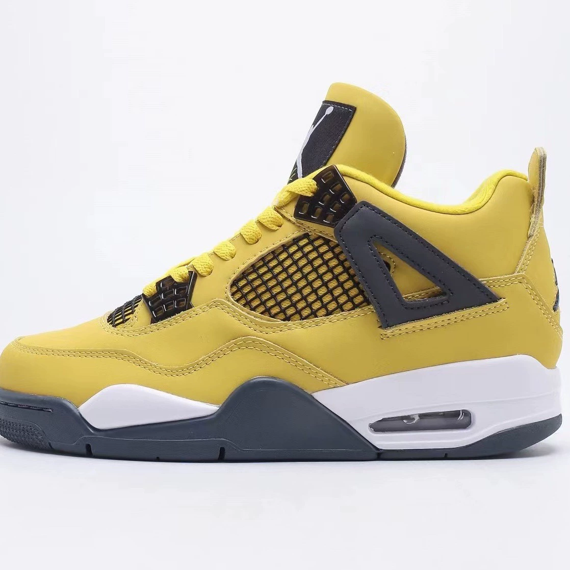 Putian Chunyuan AJ4 спортивные баскетбольные кроссовки Qiao 4 электрическая Mother Bai Cement Oreo Midnight Blue Blue одинаковые обувь для мужчин и женщин