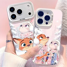 冬日朱迪适用苹果17Promax手机壳iPhone16元气壳15欧美风14跨境13