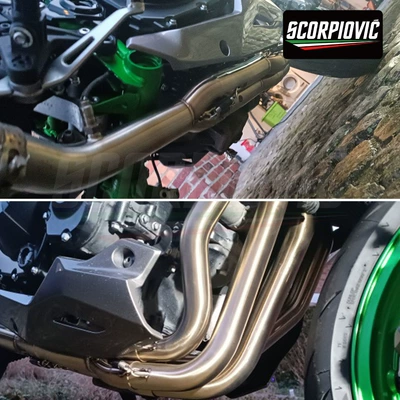 Z900 Modification, Z900Se Internal Exhaust with: Motorcycle exhaust pipe