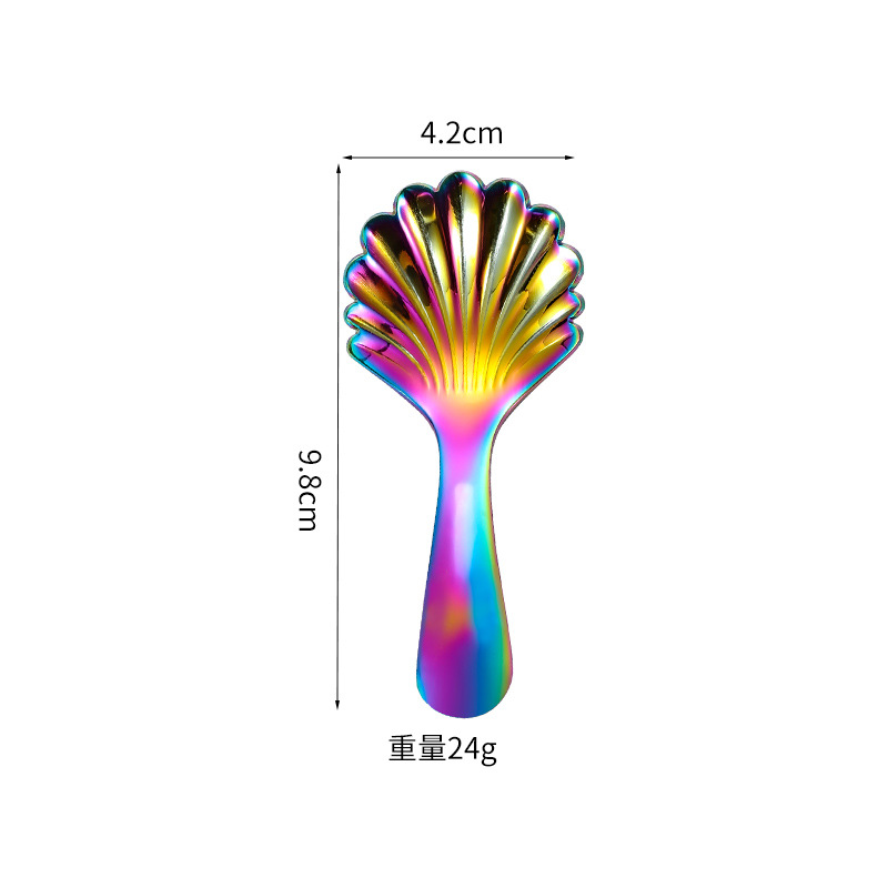 Cuchara de cáscara de color mágico