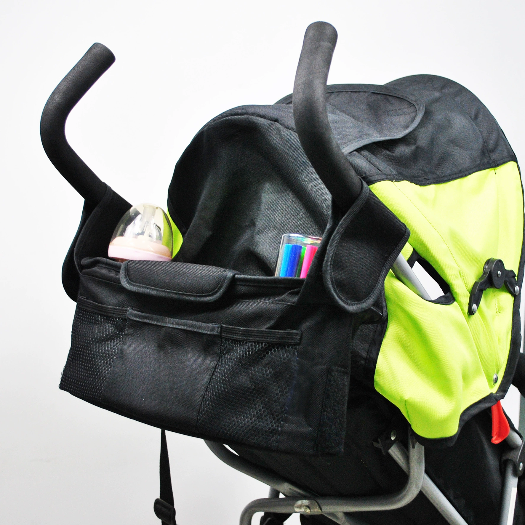 Подвесная сумка для детского автомобиля Сумка для хранения Подвесная корзина Многофункциональная Портативная сумка большой емкости с крючком Тележка для детской бутылочки Специальная сумка для мамы