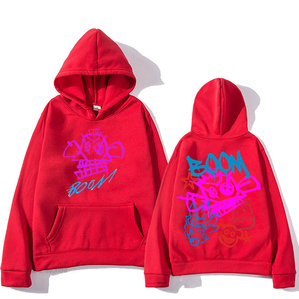 Arcane Jinx Cartoon Hooded Long Sleeve Harajuku Kawaii