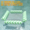 4 Tube oblique stripe green