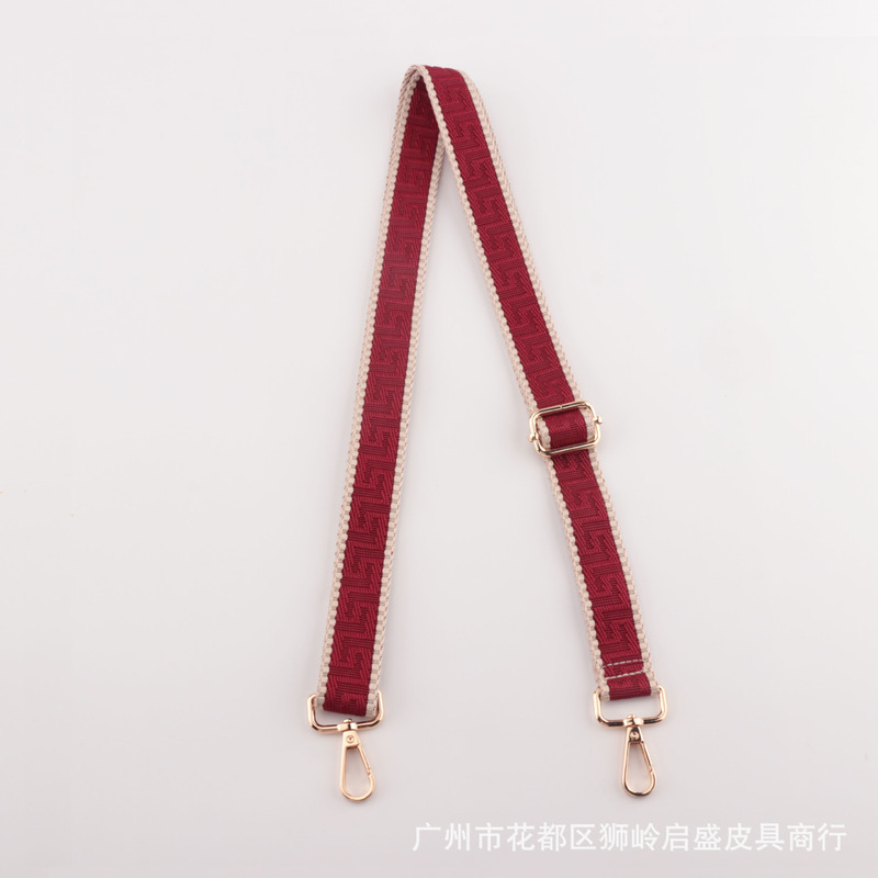 女包配件跨境斜挎肩带民族风印花包带替换背带单肩包带多色可调节|undefined