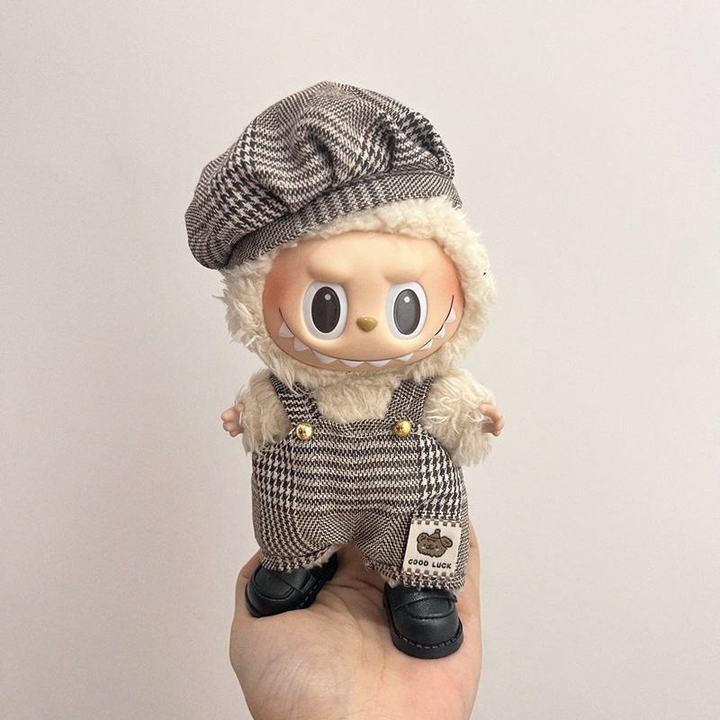 Labubu ベビー服装飾品ラブブ 17 センチメートル人形人形ドレスアップカジュアルスーツスカートぬいぐるみ服|undefined