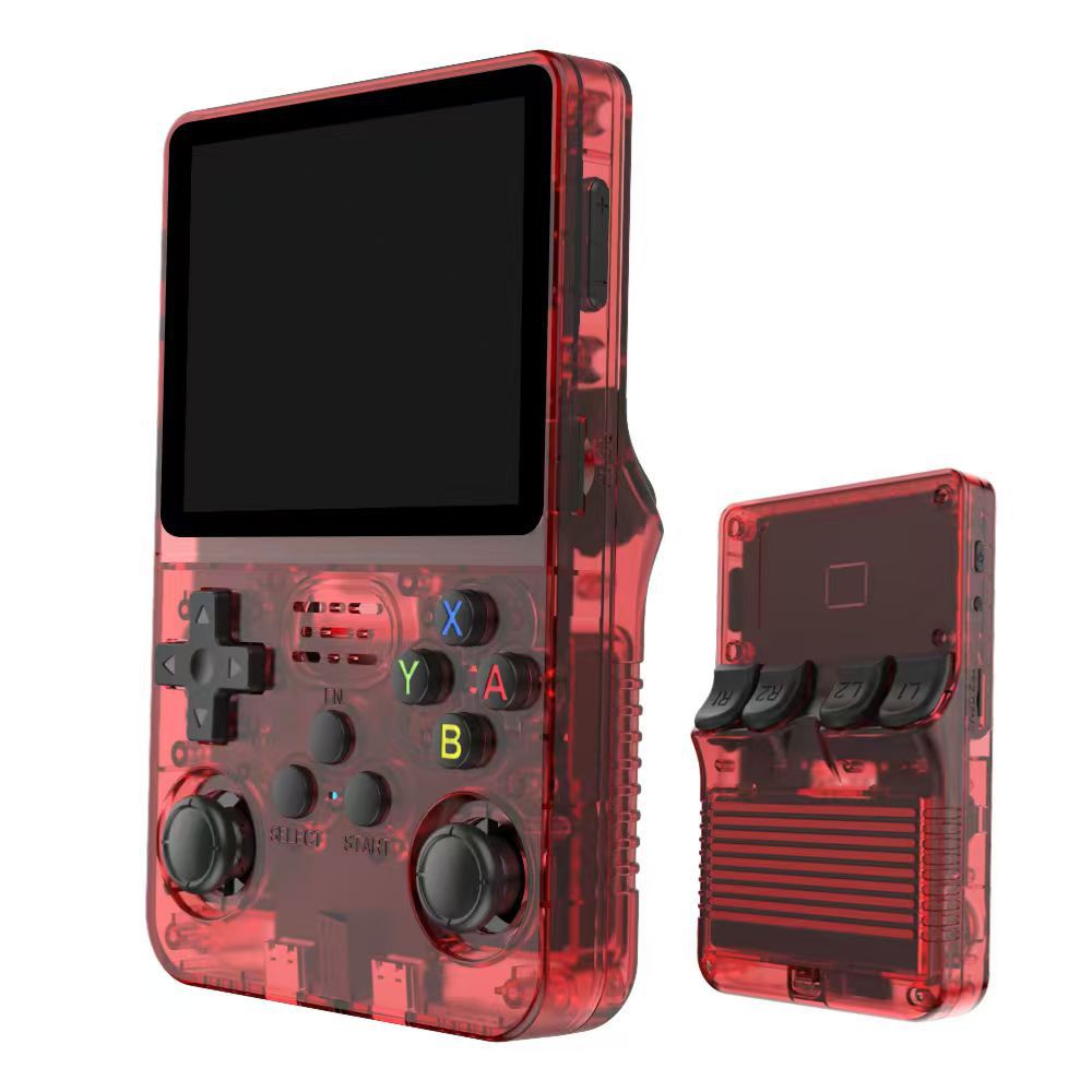 R36S nuevo sistema de código abierto de doble sistema retro arcade nostálgica consola de juegos de mano