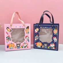 宝宝满月伴手礼礼盒周岁百日宴生日盒喜蛋喜糖卡通回礼出生礼品盒