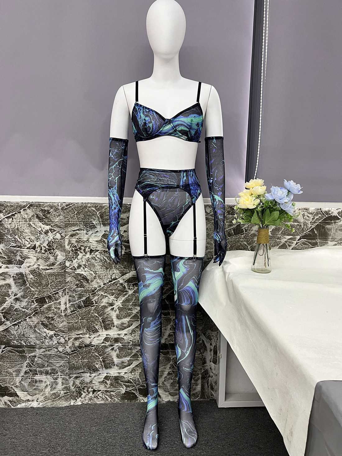 105g Weight Sexy Feel Of Sensation Sleeveless Sleeve Length Sexy Lingerie Lingerie Type Polyester Fabric Type Sexy Lingerie Sets Sets Type 1 Set Quantity Indoor, Home, Honeymoon Occasion Strap Neckline Color Block Pattern All Seasons Season Women's Gender Sexy Style Women's Sexy Color Block Sexy Lingerie Sets Indoor Home Honeymoon Sexy Lingerie 60