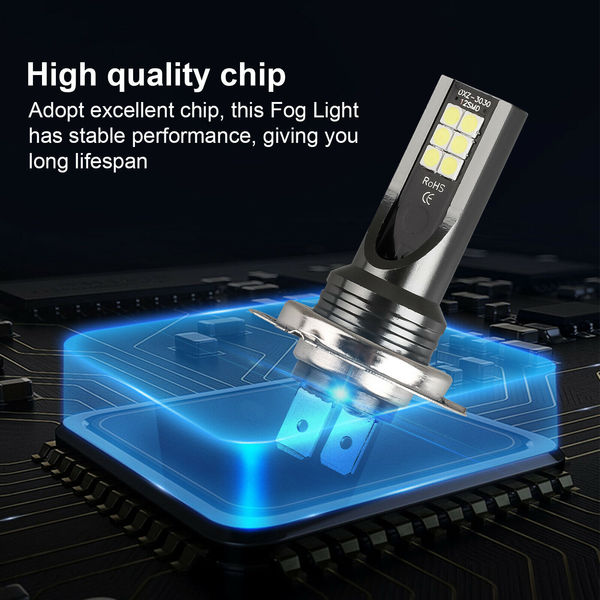 LED anti -fog light H8 H11 9005 9006 H4 H7 3030 12smd car light 12…