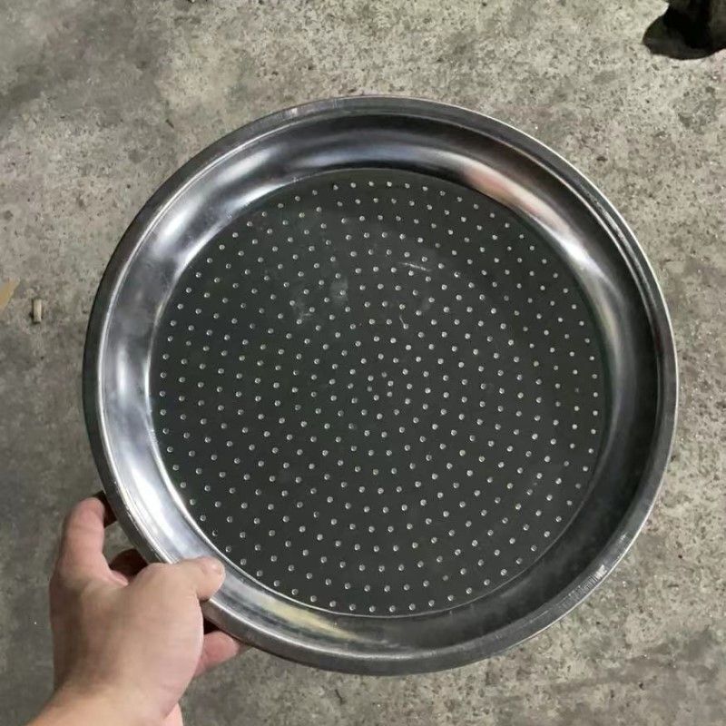炒锅专用蒸盘不锈钢加厚耐高温易清洗蒸孔密集多功能隔水蒸架蒸笼|undefined