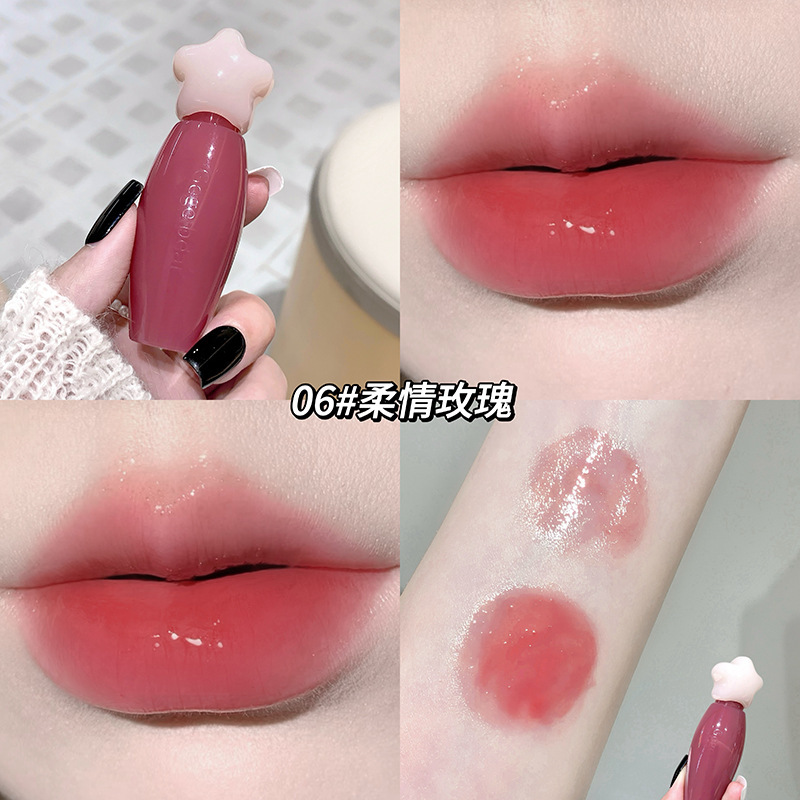 Nuevo producto Gege Bear Star Water Lip Honey Humectant no es fácil de tocar tazas de estudiantes de fiesta pura quiere lápiz labial coreano