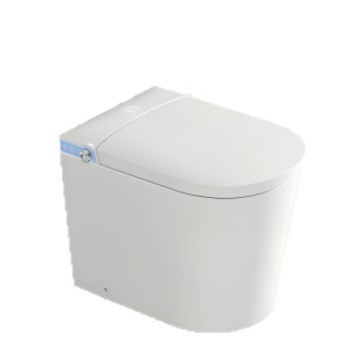 Hong Kong y Macao profesionales de 52cm con boquilla libre inodoro inteligente escudo de espuma de suelo completamente automático apagado tipo de empuje split