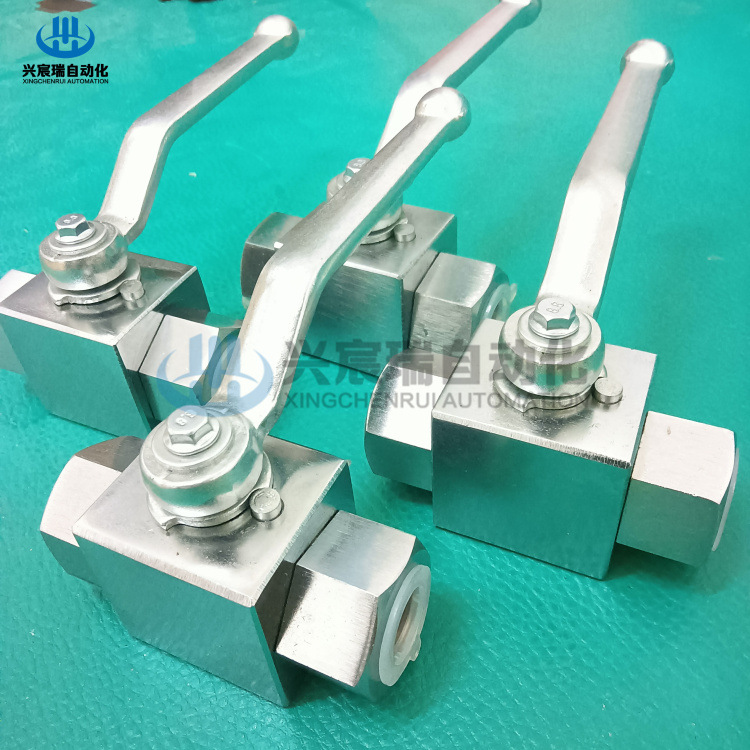 KHB-NPT3/8-1112-01X，KHB-NPT1/2-1112-01X阀块型高压球阀