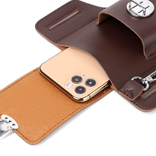 Phone bag men's waist bag for working construction site multi-functional wear waist phone case tall model middle-aged and elderly mini small bag