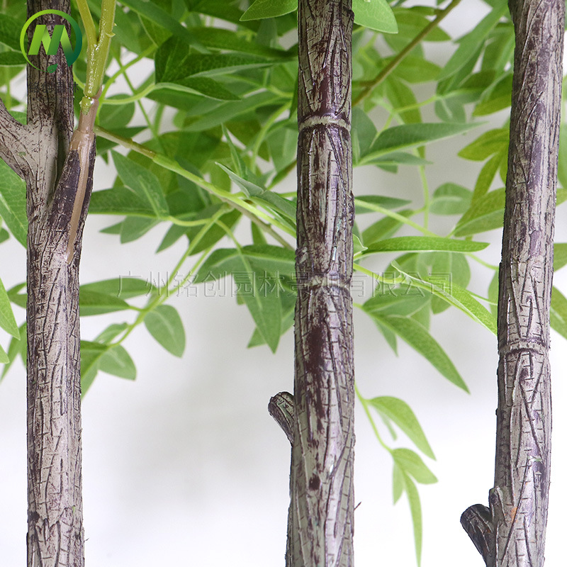 Simulación de plantas verdes, bambú Nantian, plantas biónicas de lujo ligeras de alta gama, sala de estar, plantas en macetas, decoración del hogar, decoraciones de paisajismo