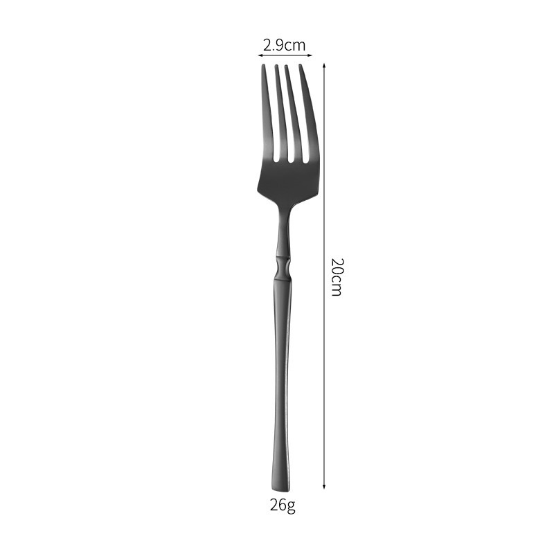 포크(검은색)