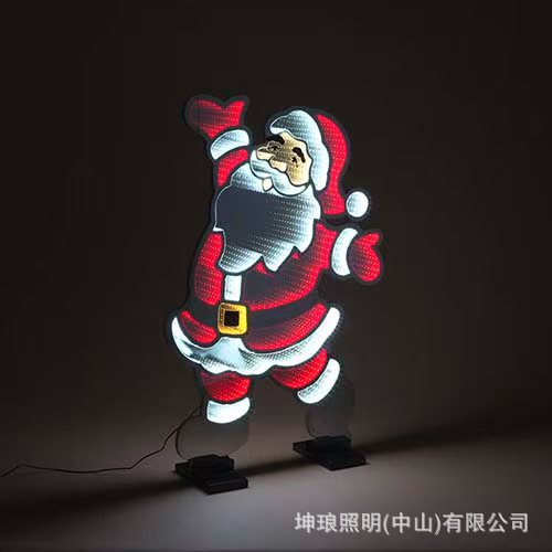新しいアビスミラー千層ミラークリスマス雰囲気ライトクリエイティブパーティーギフト装飾ライト風景照明ライト|undefined