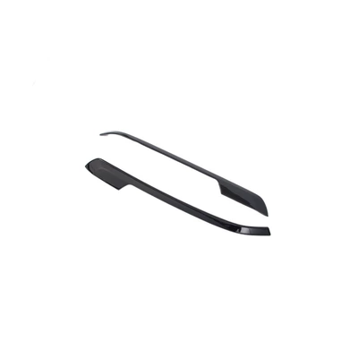 Suitable for 22 Tengshi D9 front fog lamp decorative frame anti-scratch strip fog lamp eyebrow bright strip modification part H (Other Automotive Exterior Supplies) - paint-black