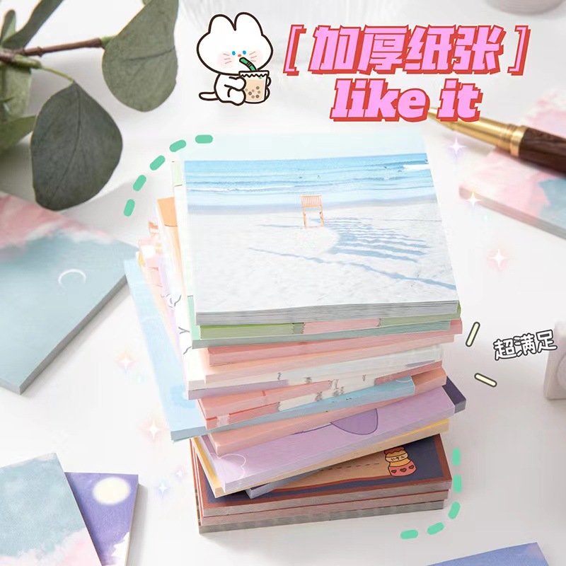 INS fresa oso nota adhesiva lindo diario notas n veces pegatinas nota Nota de nota de libro de notas de aspecto alto se puede pegar