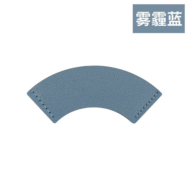 Cross-border en stock personalizable LOGO de cuero en forma de corazón marcador pegatinas amor marcador de cuero pu marcador pequeño lote al por mayor