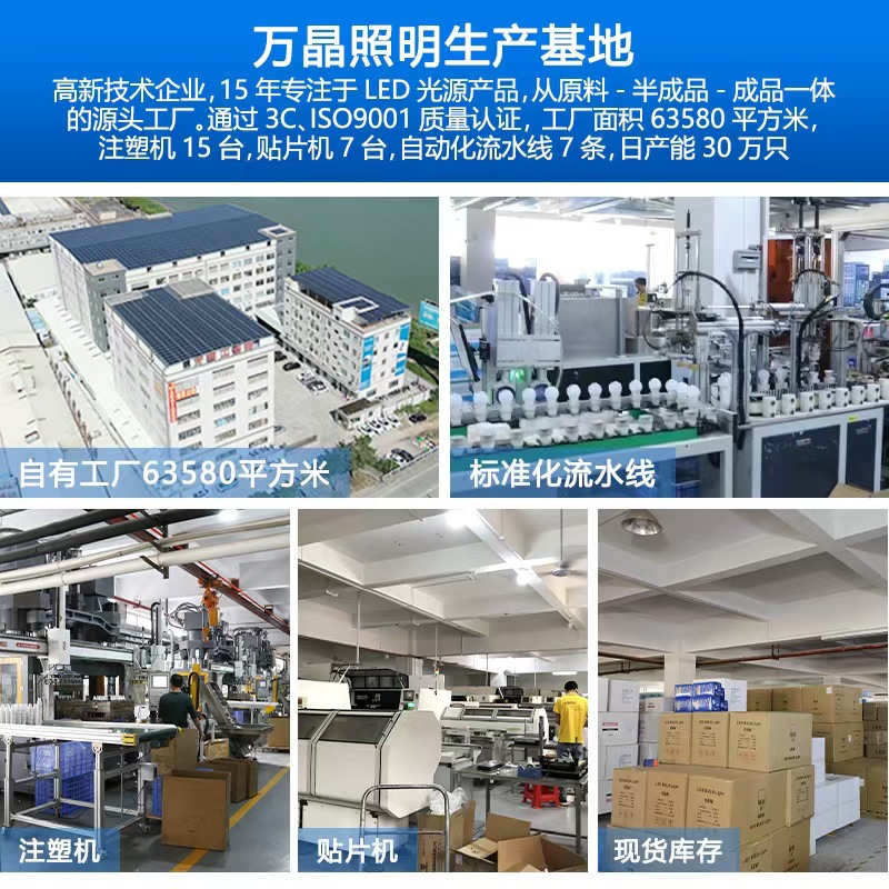 Bombillas de bajo consumo, lámparas LED ultrabrillantes, iluminación de fábrica de Zhongshan, lámparas de bajo consumo para el hogar, iluminación, bombillas de fuente de luz de alta potencia