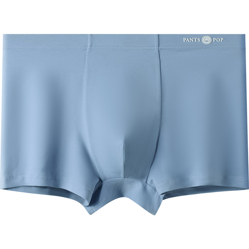 Ropa interior masculina de punto de fábrica, calzoncillos bóxer de algodón cómodos de cuatro estaciones de algodón, pantalones bóxer transpirables, pantalones de talla grande para hombres