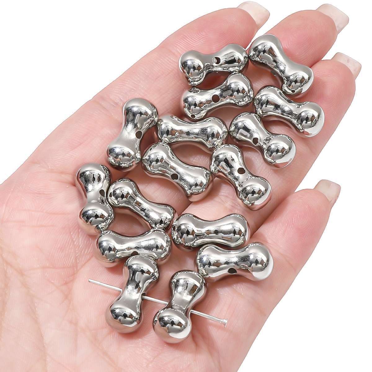17g Weight Beads Jewelry Making Type 12*16mm, 18*9mm, 7 * 8mm Jewelry Making Size DIY Jewelry Accessories Classification 1 Set Quantity CCB Material Cross, Star, Unforgettable Pattern Polished Finish Simple Style Style 1 Set 12*16mm 18*9mm 7 * 8mm CCB Cross Star Unforgettable Polished DIY Jewelry Accessories Beads 13