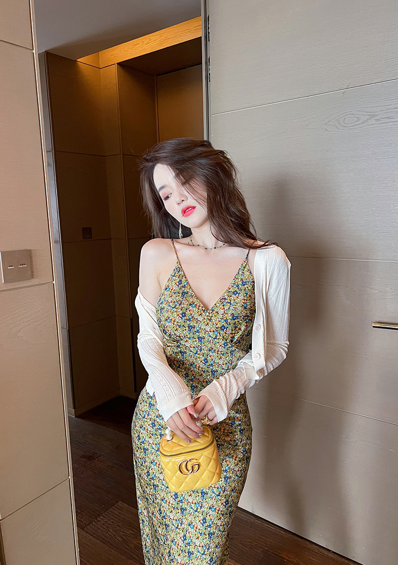 A2569 870K ÁO HAI DÂY NỮ CHOTDNG MÙA HÈ HỌA TIẾT HOA HAI DÂY HỞ VAI THỜI TRANG NỮ G03 SẢN PHẨM MỚI