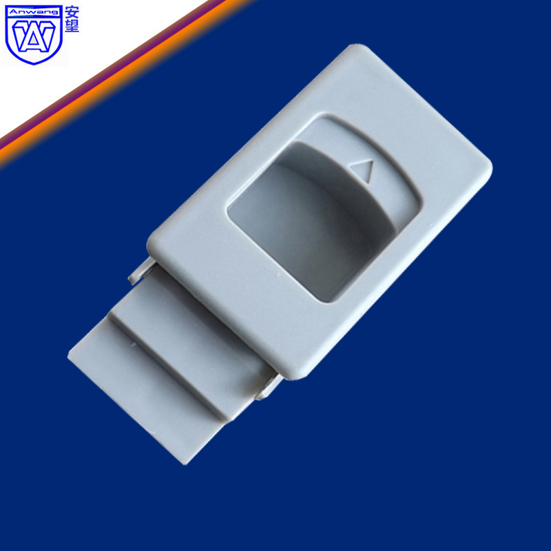 AW / Anwang hebilla de resorte de plástico con botón de puerta de botón del gabinete de red presionar el chasis para empujar la cerradura 725