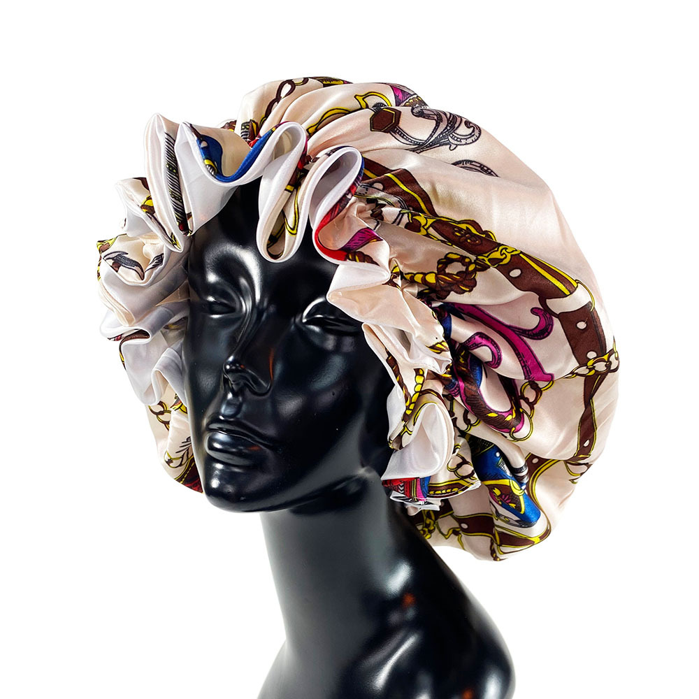 Women's Fashion Printing Printing Eaveless Beanie Hat display picture 4