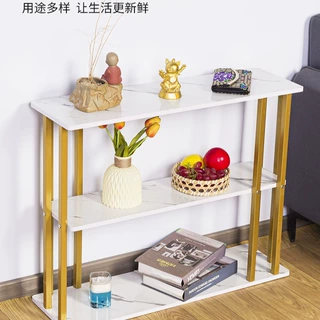 沙发边几小圆桌子角几侧边柜岩板茶几轻奢简约客厅沙发旁置物收纳