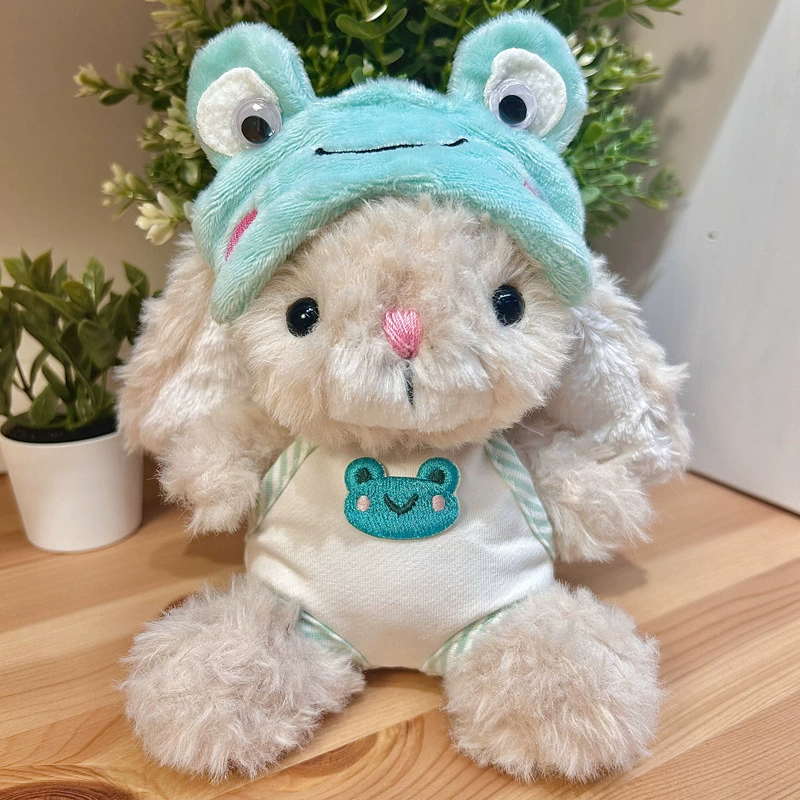 Jellycat, заяц, кукла, милое платье, с медвежатами, 13/15 см, детская одежда