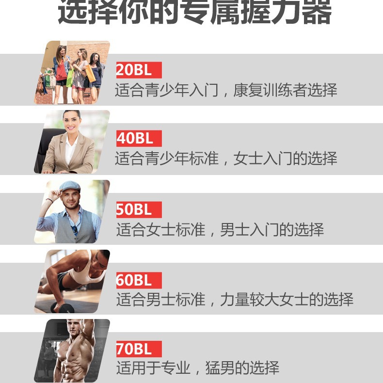 Anillo de agarre de silicona brazo entrenamiento muscular profesional mano fuerza rehabilitación dedo fuerza bola agarre equipo hombres ejercicio mano fuerza