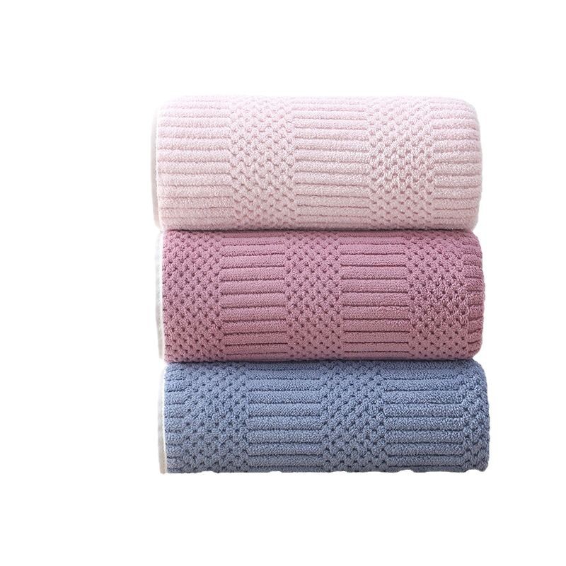 Super Absorbent Coral Fleece Bath Towel For Couples Large And Thick_voghion.com