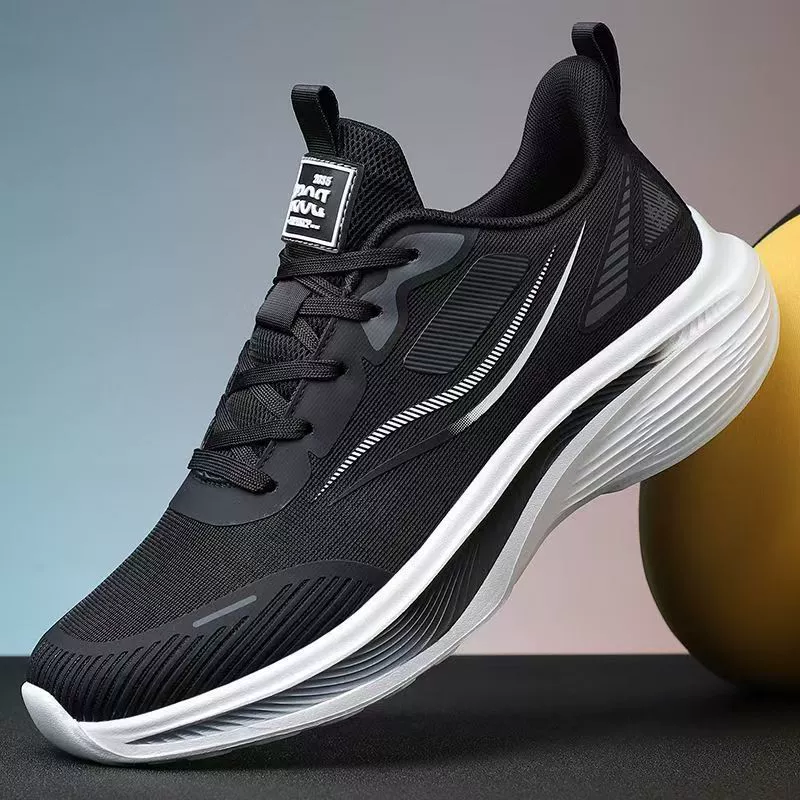 Men's Shoes Sports Shoes 2025 Autumn New Mesh Casual Sports Shoes Lightweight Breathable Non-Slip Shock-Absorbing Running Shoes Men's Shoes