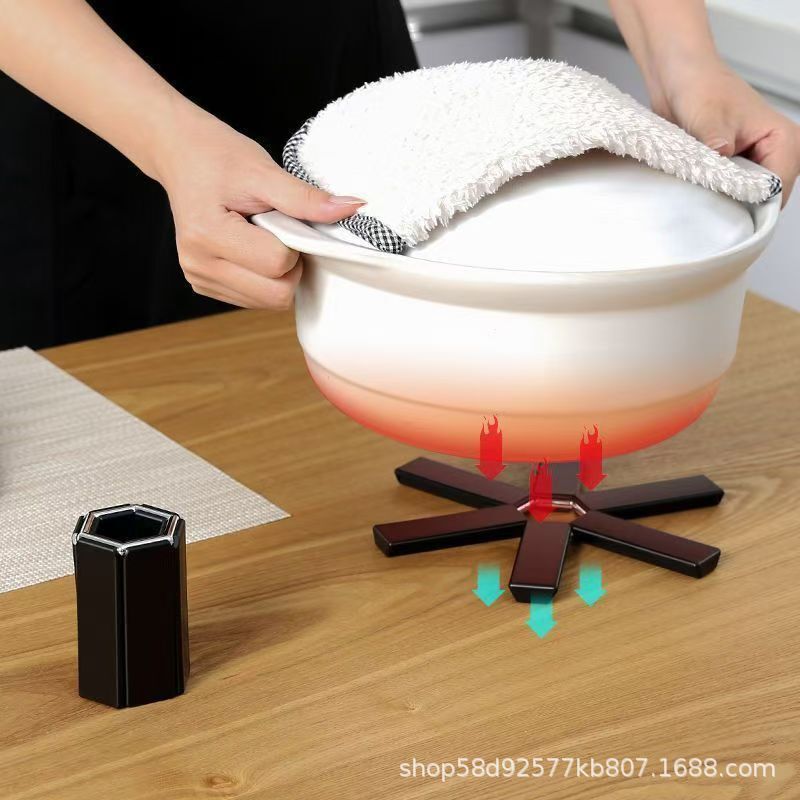 折りたたみ断熱マット、ダイニングテーブル火傷防止、家庭用ランチョンマット、ポットマット、テーブルマット、ボウルマット、キャセロール断熱マット、耐高温マット|undefined