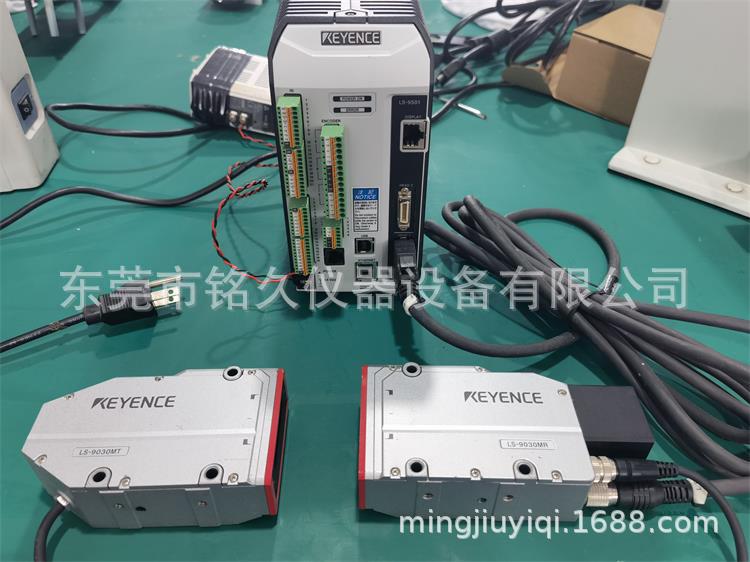日本KEYENCE镭射测量LS-9030M+LS-9501基恩士测径激光外径检测仪