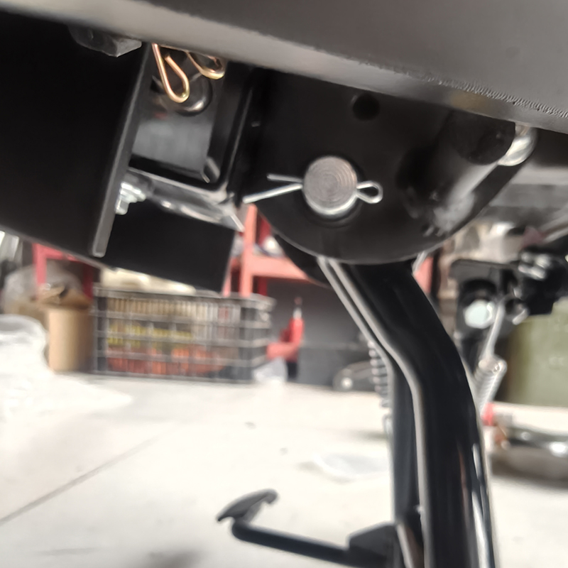 Suitable for At150 Automatic Motorcycle Yg150-22K Modified Accessories Rear Shelf Backrest Bumper Block