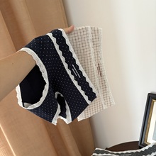 重推6185高智风复古可露丽甜盐少女婴儿棉纯棉中腰少女内裤透气