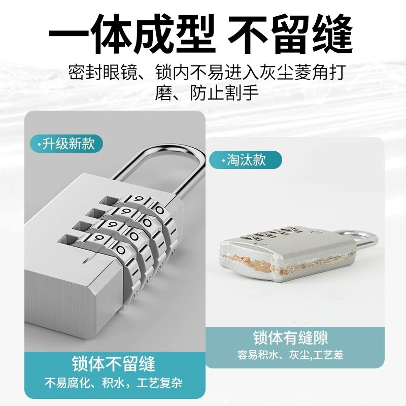 金属カラーパスワードロック荷物バッグ暗号ロックジムキャビネットドアロック暗号ロックヘッドロック|undefined