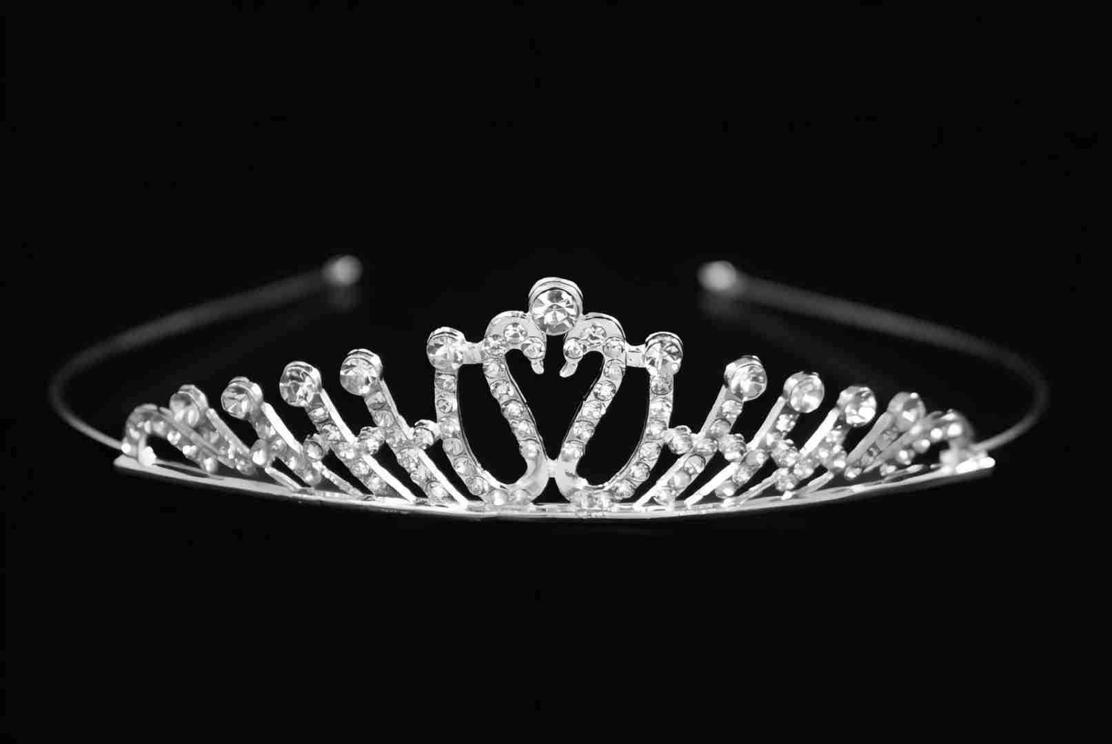 Corona transfronteriza cabeza de cumpleaños para niños joyas de cabello de fiesta joyas de boda flor princesa diamante cabeza de aro