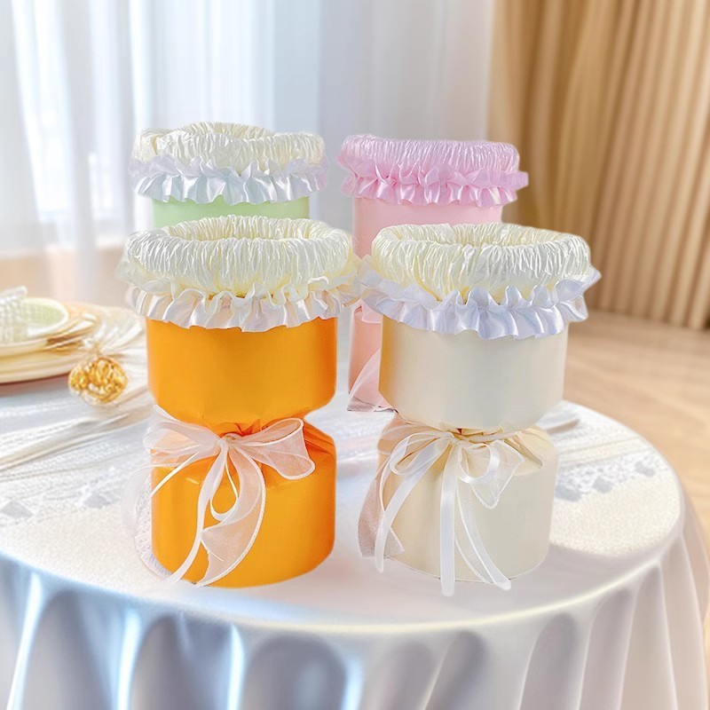 国境を越えたシンプルでロマンチックな花束、半完成の花の殻、花の販売、花、スナック、ロリポップ、DIY材料|undefined