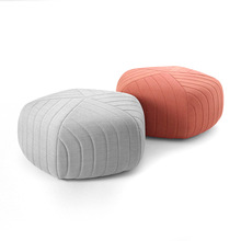 设计师家具布艺沙发墩北欧现代风格创意五边形坐墩小墩子休息矮凳