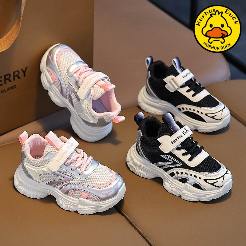 Новые осенние детские спортивные кроссовки 2025 года: кроссовки для девочек, кроссовки в стиле «dad shoes», сетчатые кроссовки для мальчиков, дышащие школьные туфли на мягкой подошве