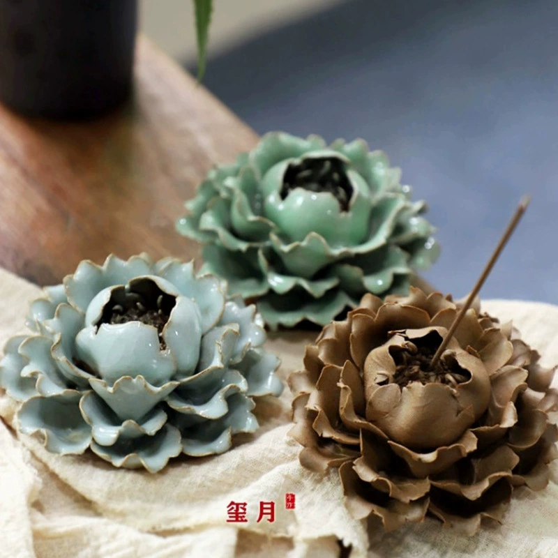 Горячая продажа Цзиндэчжэнь ручное замешивание лотоса благовония вставка набор благовоний линия благовония тарелка благовония сандаловая плита бытовой чайный столик дзен маленькие украшения